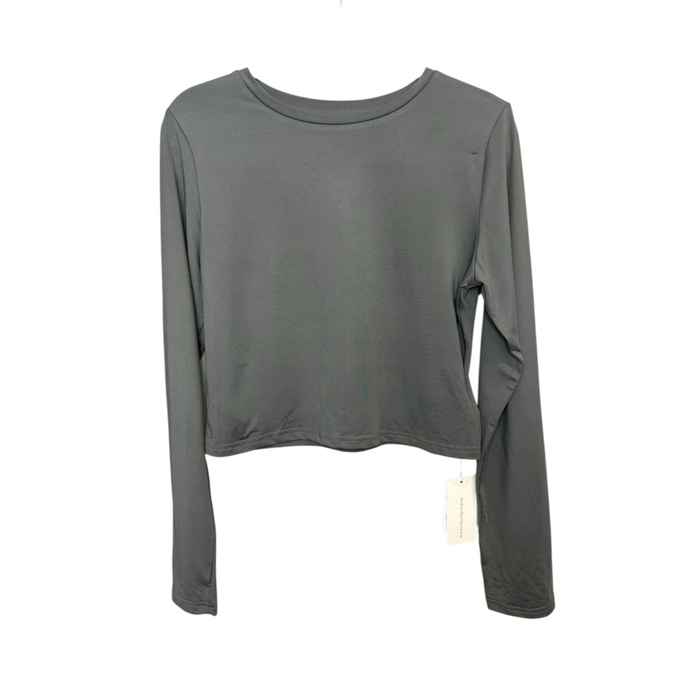 Commense Crop Top‎ in Gray Size XL
